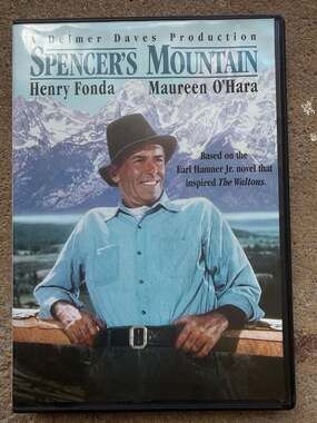Spencer's Mountain DVD Starring Henry Fonda and Maureen O'Hara (Warner Bros.)